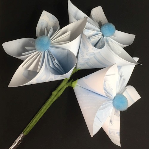 New Baby Paper Flower Bunch - Image 4
