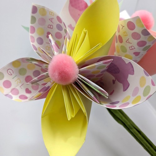 New Baby Paper Flower Bunch - Image 7