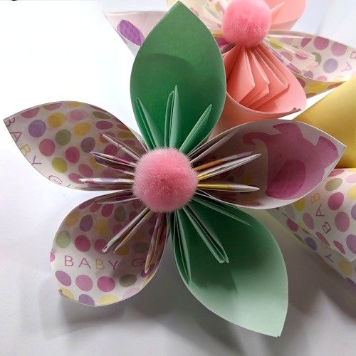 New Baby Paper Flower Bunch - Image 3