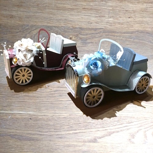 Personalised Vintage Car Keepsake