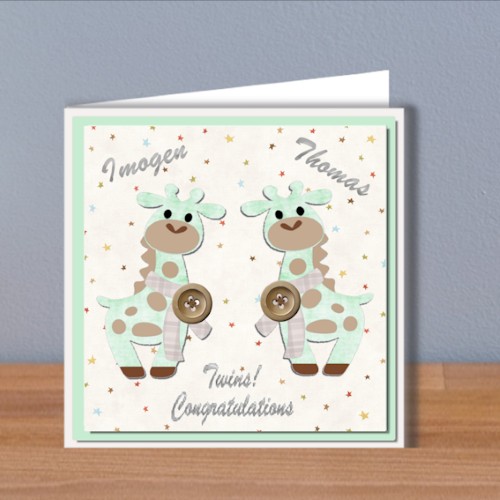 Double Giraffes - Image 2