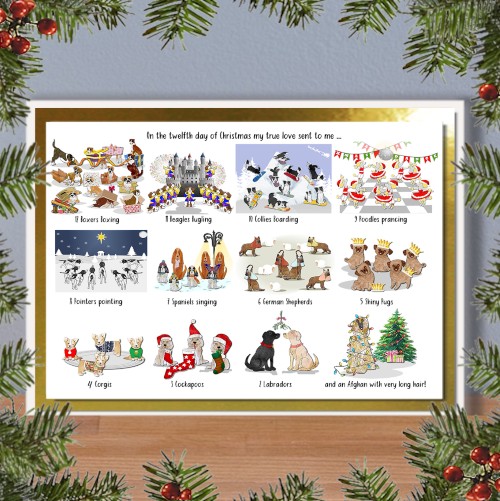 Twelve Dogs of Christmas