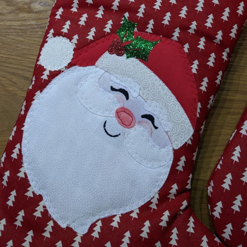 Personalised Christmas Teddies Stocking - Image 4