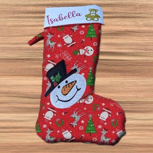 Personalised Christmas Reindeer Stocking - Image 2