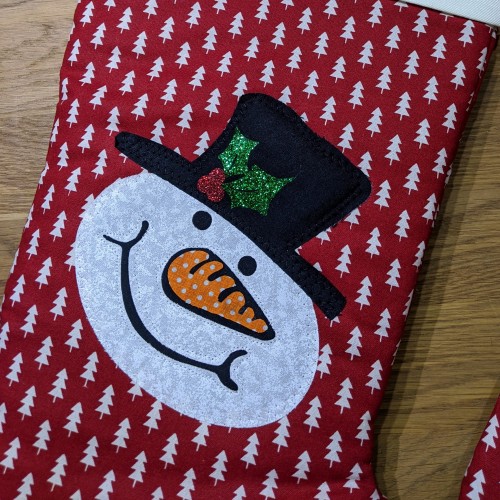 Personalised Christmas Teddies Stocking - Image 5