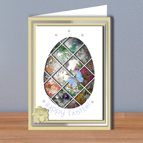 Flower Easter Egg