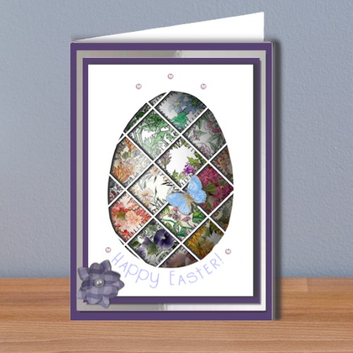 Flower Easter Egg 4 pack - Image 2