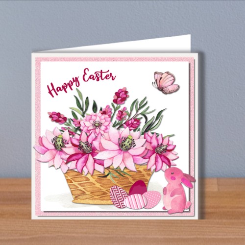 Easter Basket of Flowers