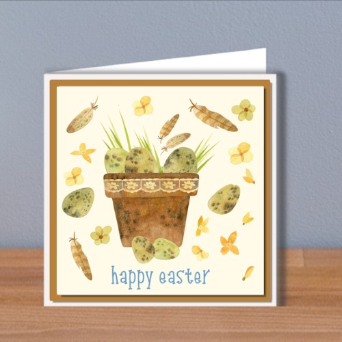 Springtime Easter Pot