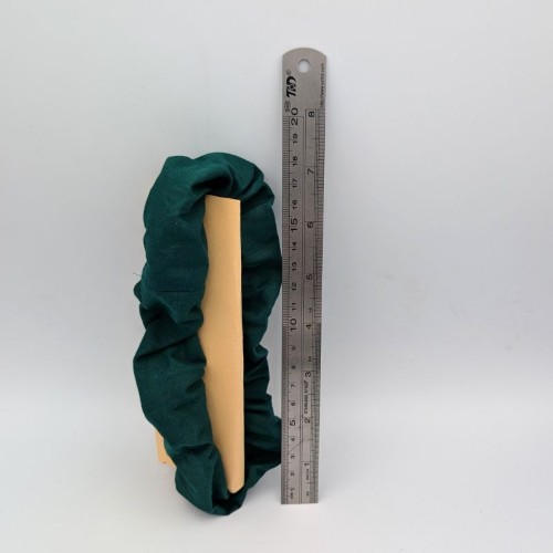 School Uniform Winter Green Alice Band and Scrunchie Set - Image 3